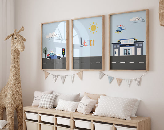 Polizeiauto | Name | Polizei | 3er