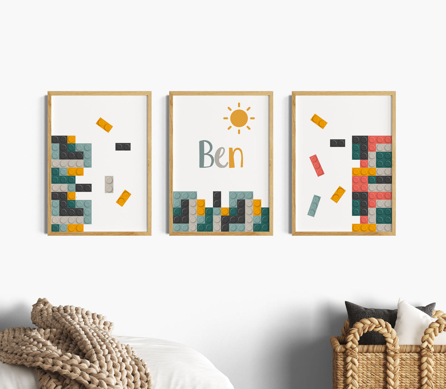 Bausteine | Name | Poster | 3er
