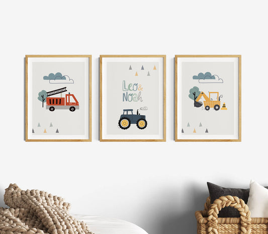 Feuerwehr | Name | Bagger | 3er