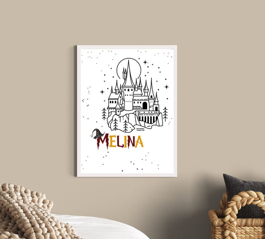 Filmposter | Zauberschule | Name