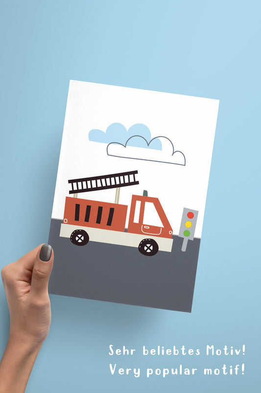 Feuerwehr | Bagger | Traktor | Polizeiauto | 8er