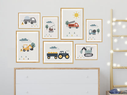 Fahrzeuge 5 | Feuerwehrwagen | Kinderspruch | 7er
