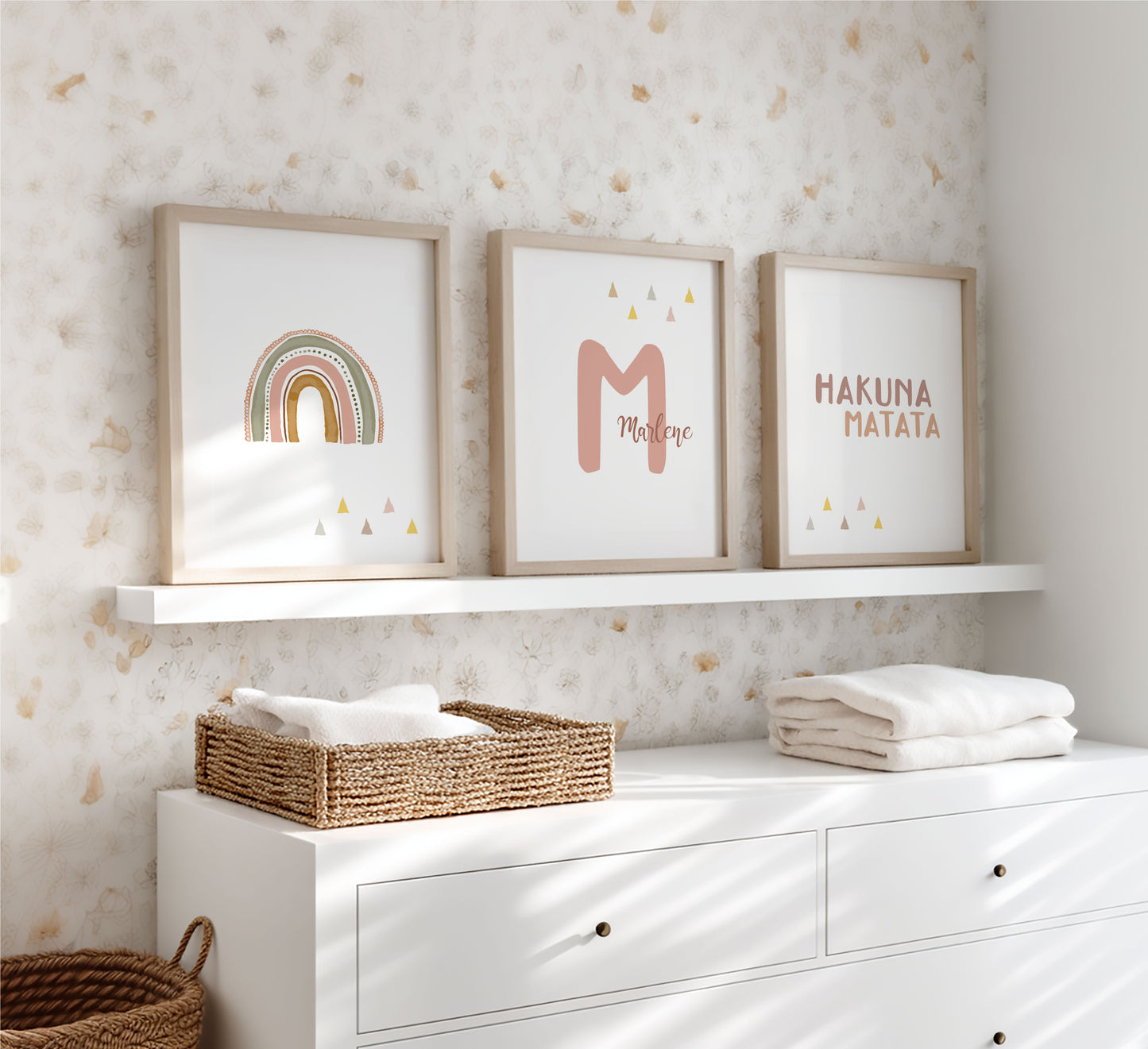 Regenbogen | Name | Kinderspruch | 3er