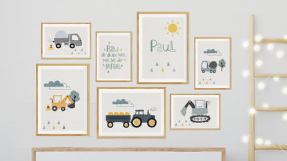 Fahrzeuge 1 | Name | Kinderspruch | 7er