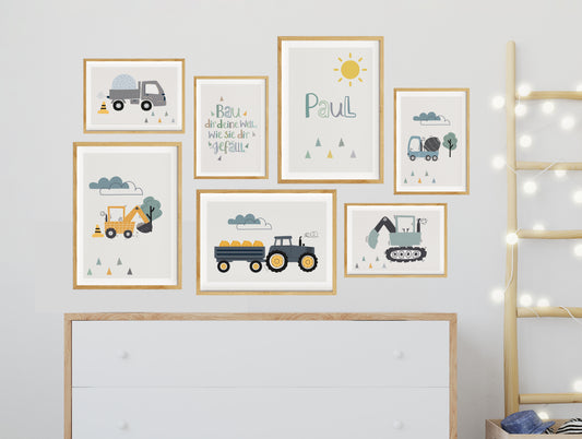 Fahrzeuge 1 | Name | Kinderspruch | 7er