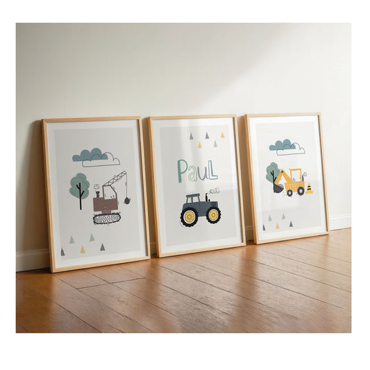 Abrissbirne | Traktor Name | Bagger | 3er