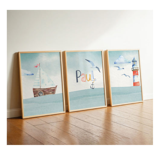 Boot | Name | Leuchtturm