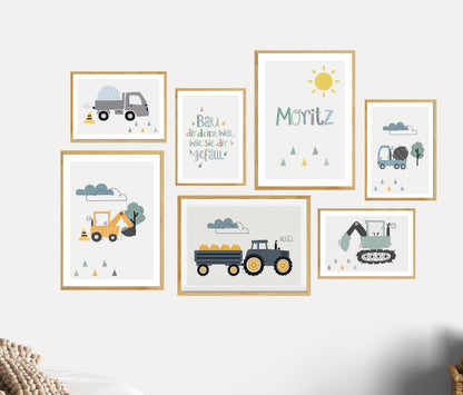 Fahrzeuge 1 | Name | Kinderspruch | 7er
